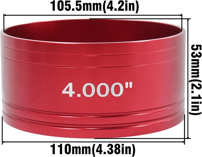 LVOUP Engine Piston Ring Compressor Tool Compatible for 4.000 Inch Bore Tapered - Image 2